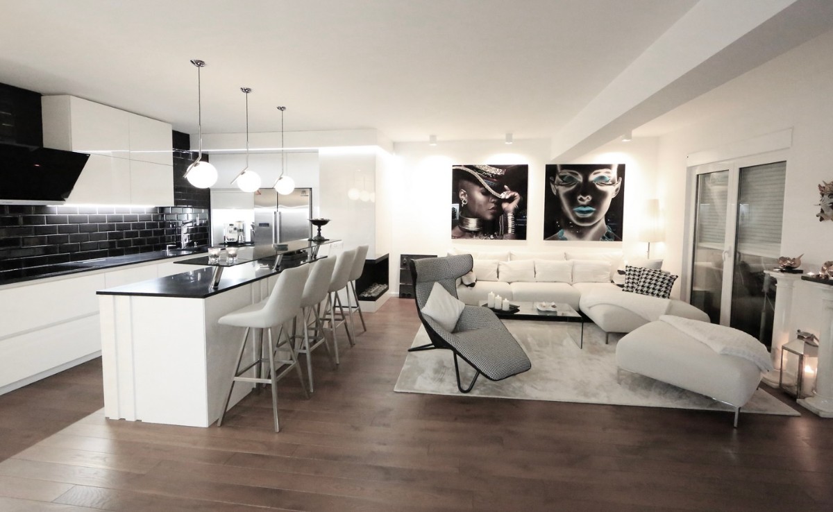 Luxury Three-Bedroom Apartment with Garage Parking, Bypass Road, Budva